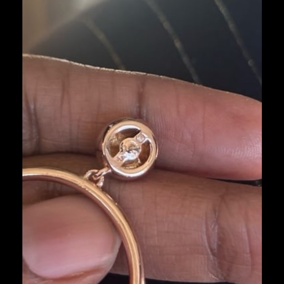 KATE SPADE BAUBLE HOOP DROP EARRINGS authentic - Picture 9 of 12